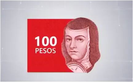El nuevo billete de 100 pesos con imagen de Sor Juana está por salir