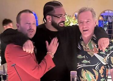 Drake celebra su cumpleaños al lado de Walter White y Jesse Pinkman