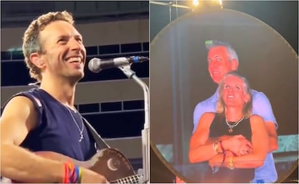 Aparecen nuevas imágenes de la pareja viral de Coldplay; son de momentos antes de ser captados por la kiss-cam