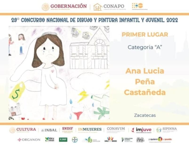 Así ven los niños el matrimonio infantil: el terror en dibujos
