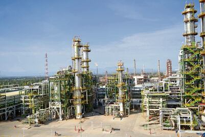 Por contingencia, ordenan a refinería de Tula a reducir sus operaciones y producción 