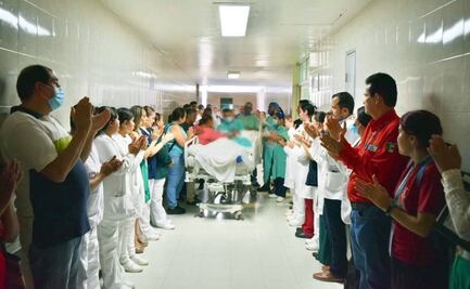 Personal del IMSS rinde homenaje a joven que donó 5 de sus órganos