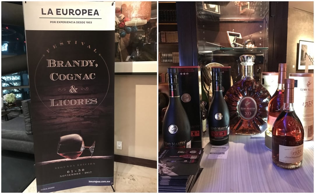 Durante todo noviembre encuentra lo mejor del brandy y cognac en La Europea 