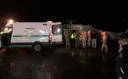 Marina traslada a Marichuy a hospital de La Paz