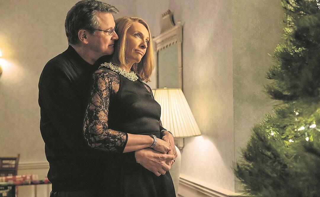 La serie se centra en el estrés que sufría Kathleen (Toni Colette), esposa de Michael (Colin Firth). Foto: HBO MAX