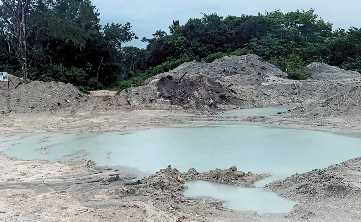 Imagen del Tramo 7 después de que las
estructuras fueran arrasadas. Foto: Especial