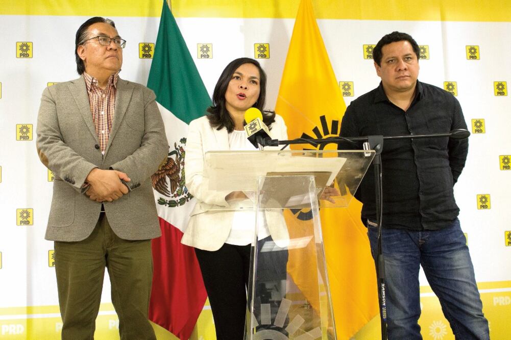 La secretaria general del PRD, Beatriz Mojica, propuso a los otros partidos someter a escrutinio a sus candidatos. (JENIFER NAVA. EL UNIVERSAL)
