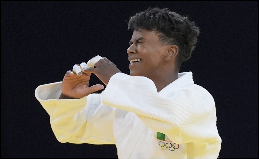 Prisca Arwiti avanzó sorpresivamente a semifinales. FOTO: AP