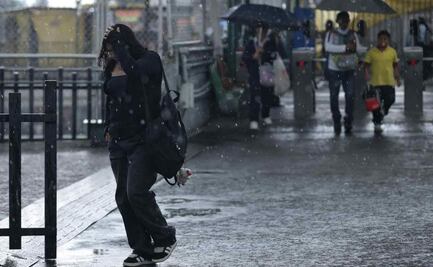 ¡No salgas sin tu paraguas! Activan Alerta Amarilla para toda la CDMX por lluvias fuertes y granizo