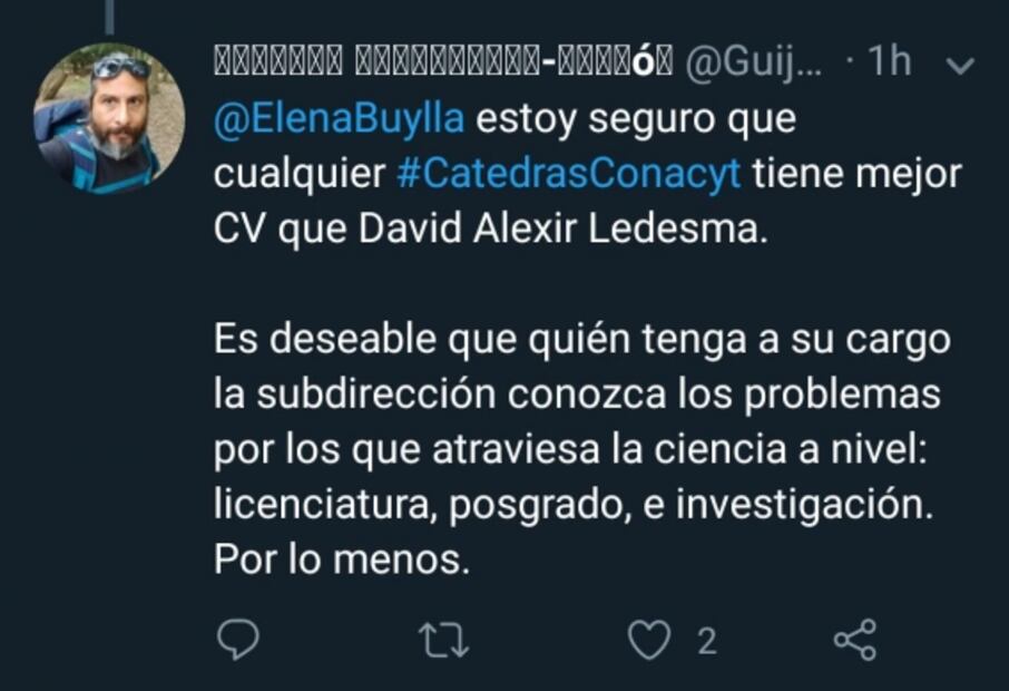 Nuevo subdirector de Conacyt sí gana 44 mil pesos mensuales 