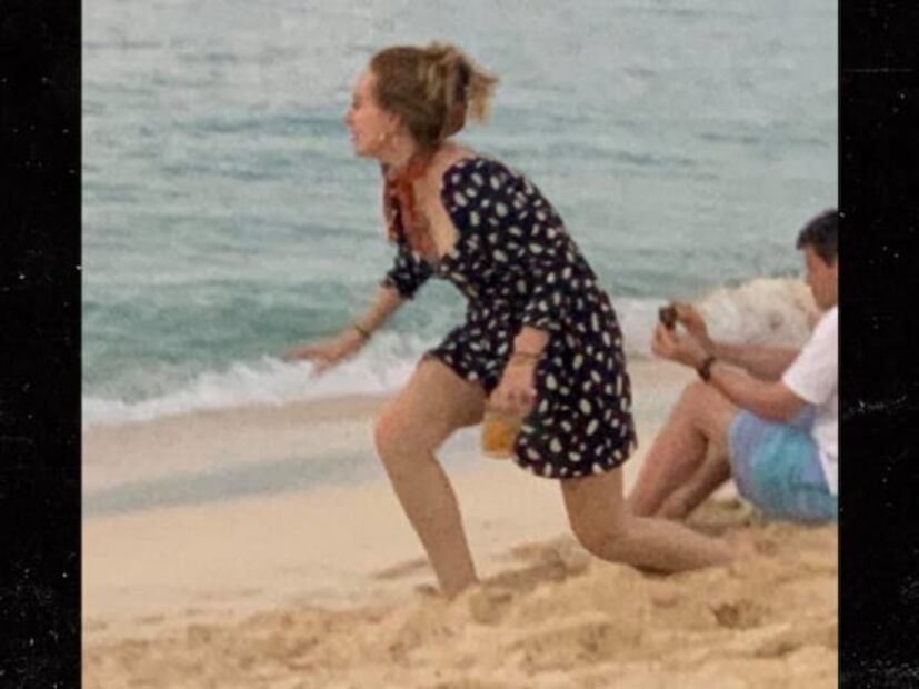 Sorprende figura de Adele, fue captada con Harry Styles en el Caribe