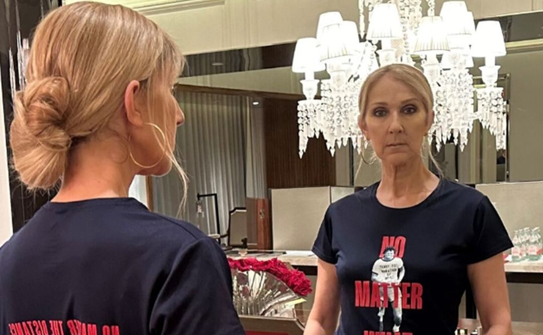 La cantante Celine Dion. Foto: Instagram oficial.