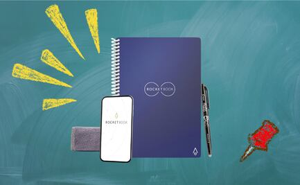 ¿El último cuaderno que vas a necesitar? Este cuaderno inteligente es reutilizable y te permite conservar por siempre tus apuntes