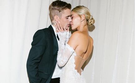 Justin y Hailey Bieber comparten románticas fotos de su boda