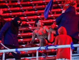 Horror y pánico en la Copa Sudamericana; imágenes del drama en el Independiente vs U de Chile, en Argentina
