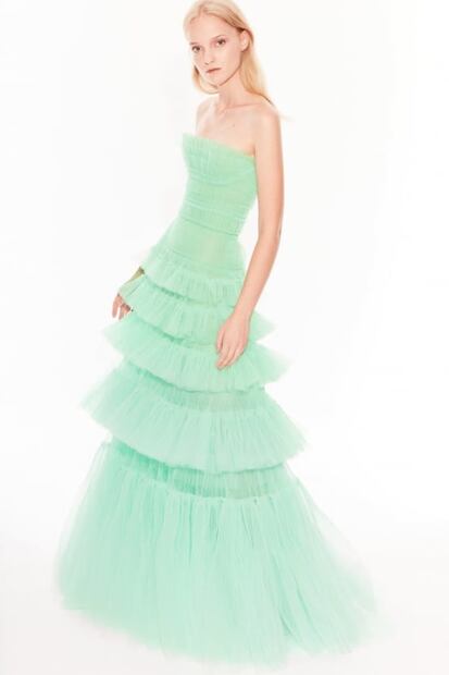 Yalitza Aparicio triunfa con un vestido color menta en los Oscars 2019