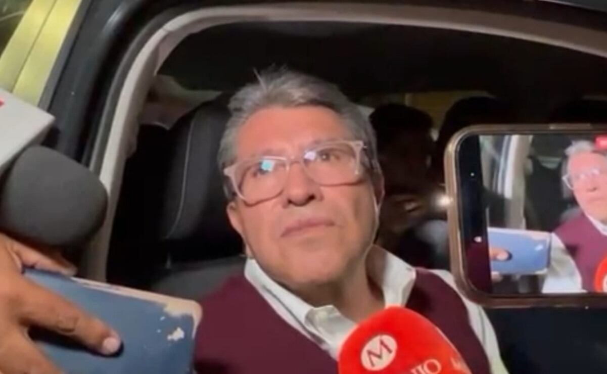 Ricardo Monreal, coordinador de Morena en San Lázaro. Foto: Eduardo Dina/ EL UNIVERSAL