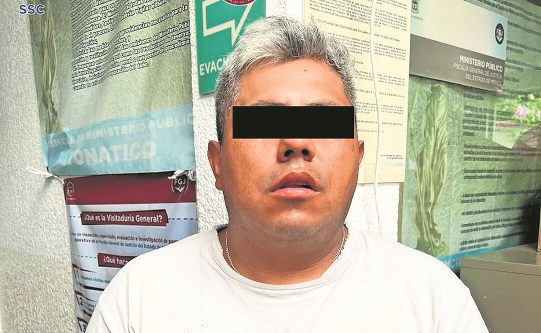 El sujeto fue trasladado a un centro penitenciario de la CDMX. Foto: Especial.