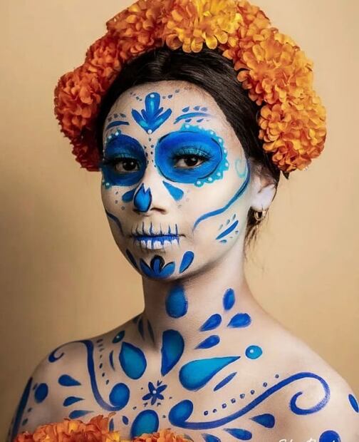 Ideas de maquillaje para tu look de catrina de Día de Muertos