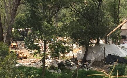 Demuelen 150 casas en el Parque Nacional de Los Remedios