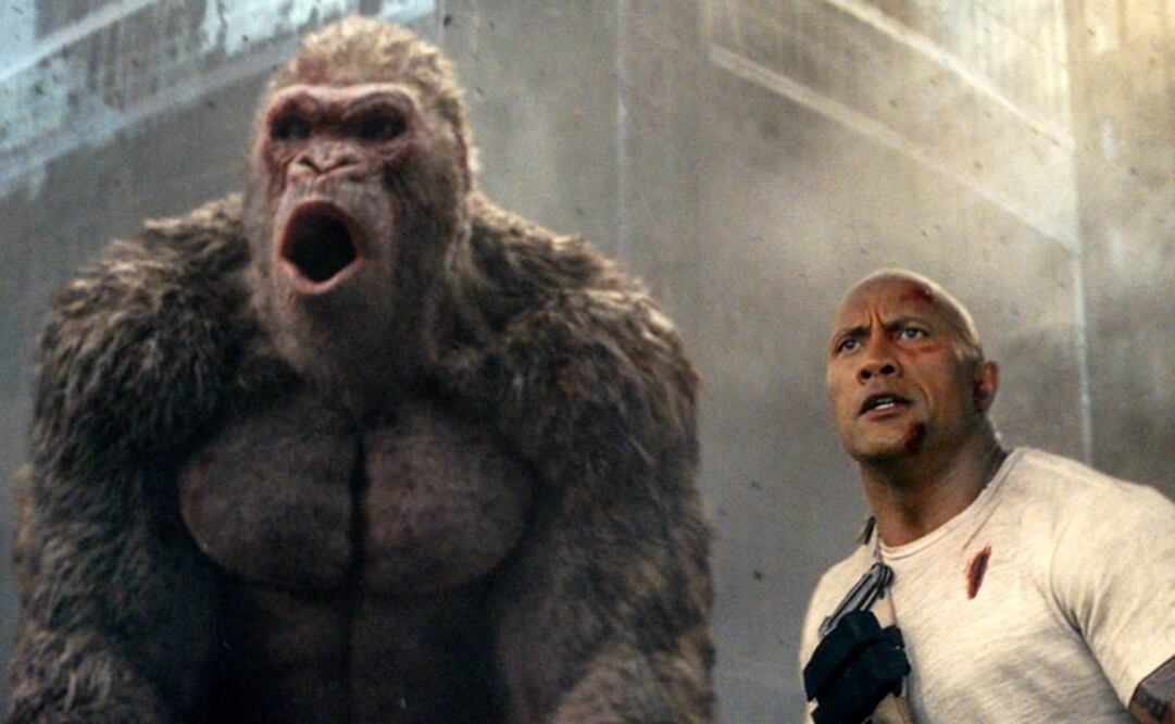 "Rampage" superó en taquilla a "A Quiet Place" Foto:AP