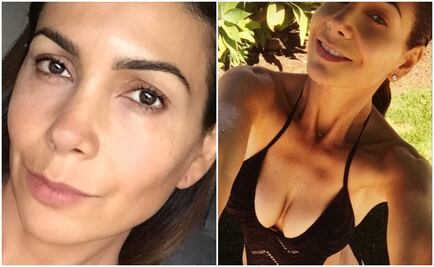 ​Paty Manterola, sin maquillaje y en bikini a los 45 años