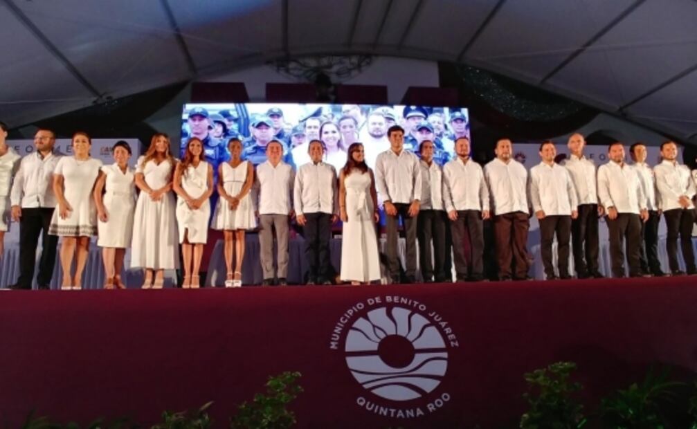 Alcaldesa de Cancún rinde primer informe de gobierno