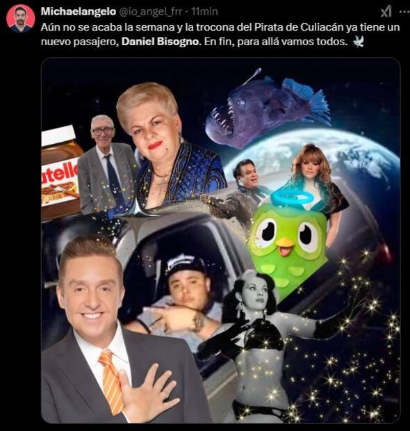 Despiden a Daniel Bisogno con las mejores imágenes y frases. Foto: Captura de pantalla