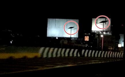 Roban baterías a cerca de 300 luminarias en segundo piso de Periférico Norte 