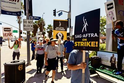 La huelga de actores ha cobrado más de 17 mil empleos en la industria del cine