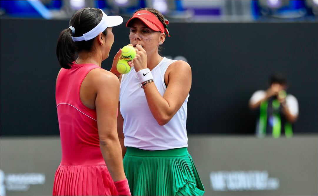 La mexicana Giuliana Olmos dejó escapar el título en dobles del Guadalajara Open y se consumó su sueño de ganar en casa / FOTO: Cortesía Guadalajara Open