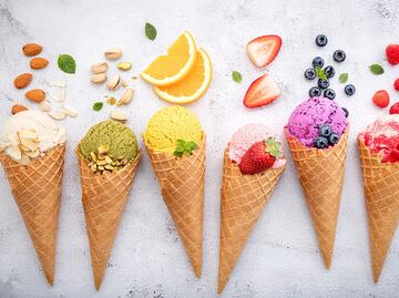 El helado también puede ser vegano