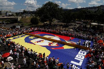 Venezolanos marchan para exigir liberación de Leopoldo López