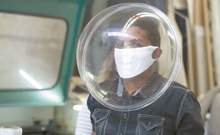 Mexicans design innovative COVID-19 face shields