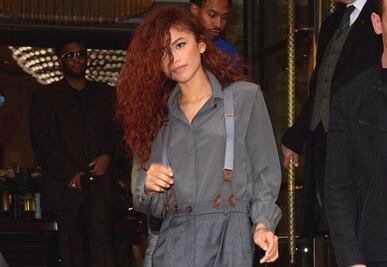 Zendaya tiene la nueva tendencia que viene directo del closet de tu papá