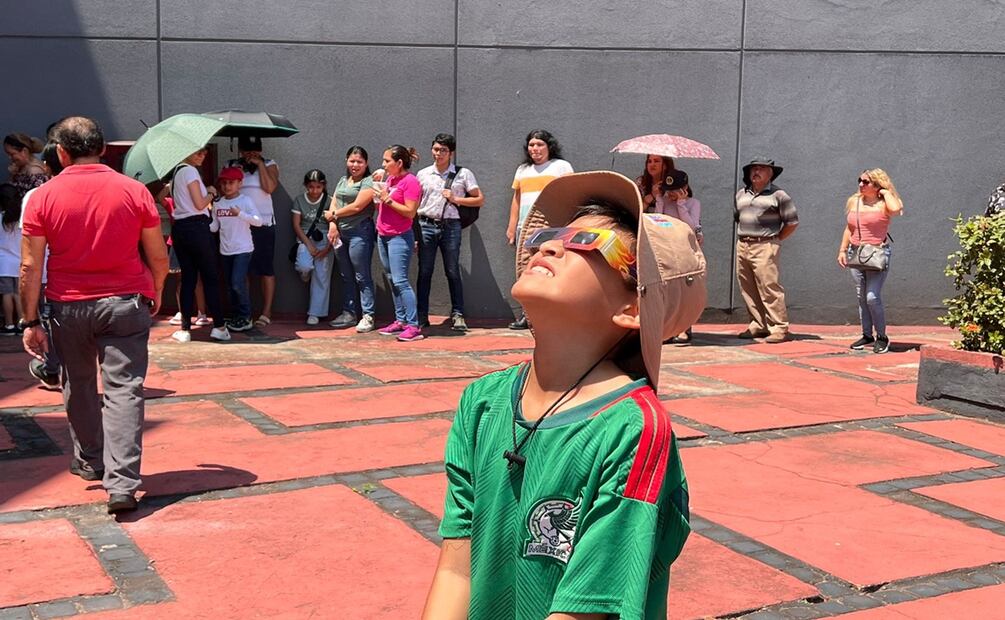 Eclipse Tabasco. Foto: Leobardo Pérez Marín