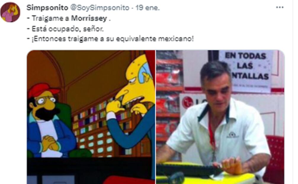 Memes cancelación Morrissey. Foto: Captura de pantalla