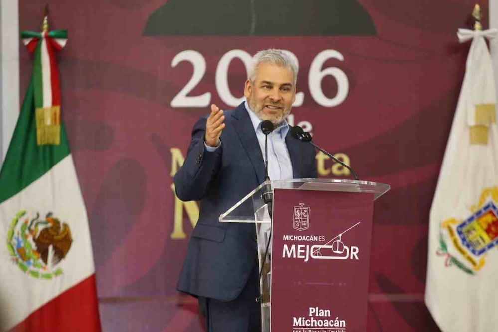 El gobernador de Michoacán Alfredo Ramírez Bedolla. Foto: Especial