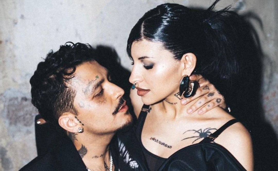 Christian Nodal y Cazzu, ya como padres de una niña, posaron en sesión de fotos.