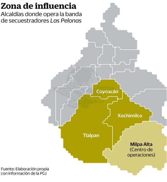 Banda "Las Pelonas" secuestra alumnos de escuelas privadas; operan en el sur