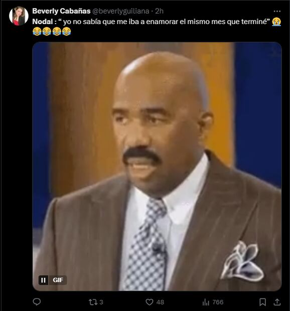 Usuarios reaccionaron con humor a la entrevista entre Nodal y Adela Micha. Fotos: Redes Sociales.