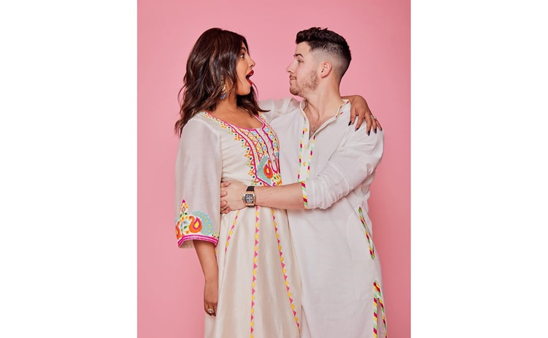 Priyanka Chopra y Nick Jonas. Foto: Instagram 