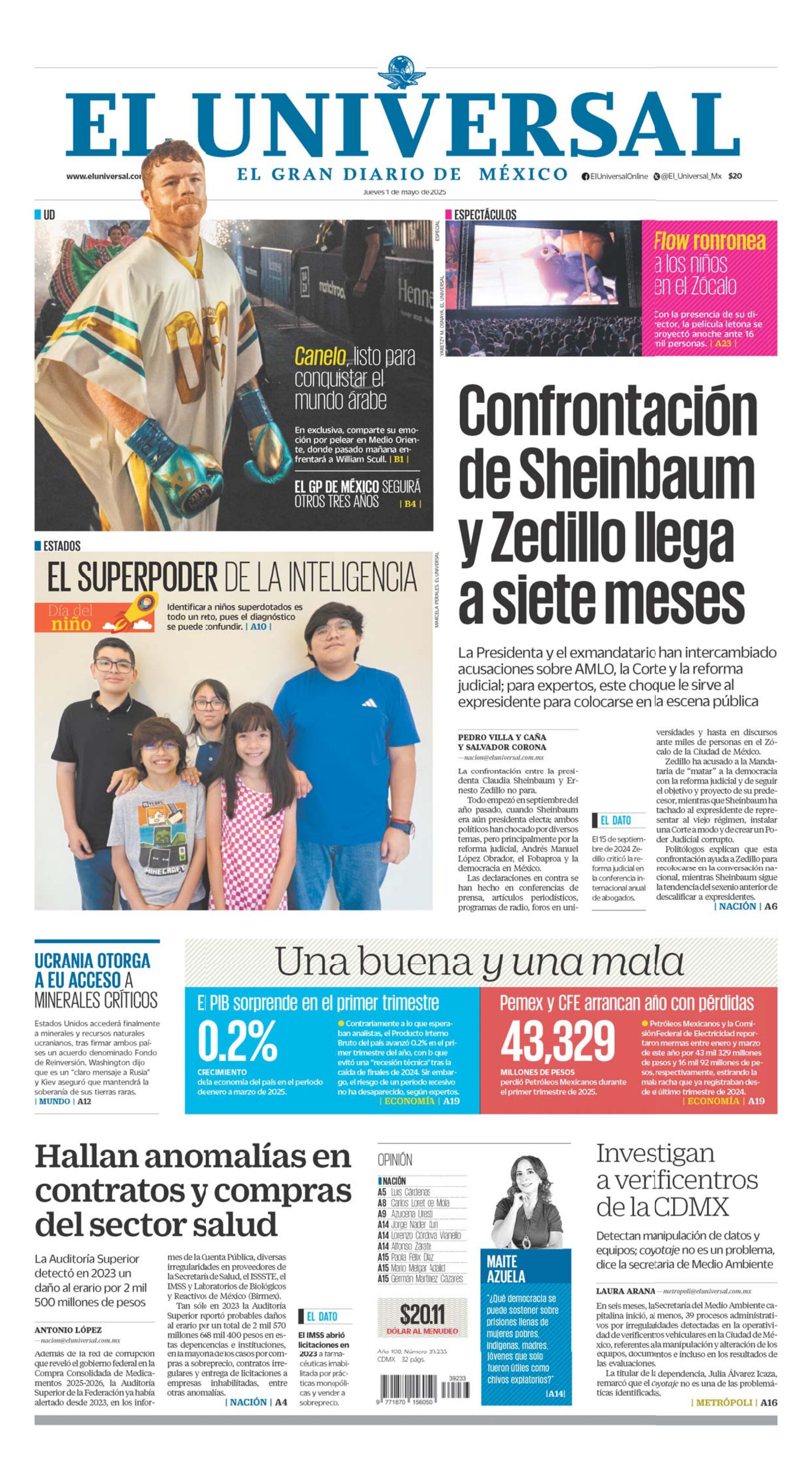 Portada impresa