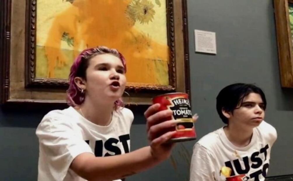 Activistas atacan cuadro de Monet en Berlín; protestan por crisis ecológica
