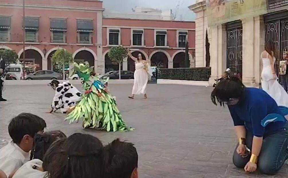 Activistas se manifiestan contra el maltrato animal en Hidalgo (03/05/2025). Foto: Especial