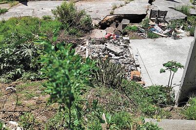 Revisan grietas en Valle de Chalco