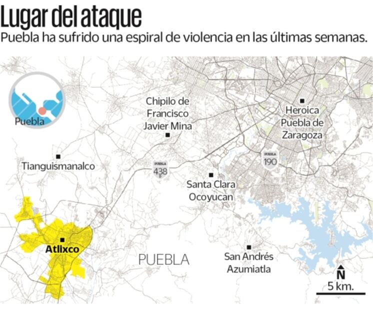 Ejecutan a 10 en Atlixco; “fue ajuste de cuentas”