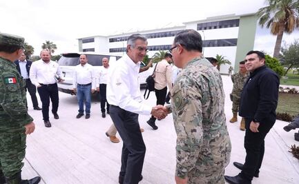 Tras balaceras y bloqueos, Américo Villarreal encabeza mesa de seguridad en Matamoros, Tamaulipas