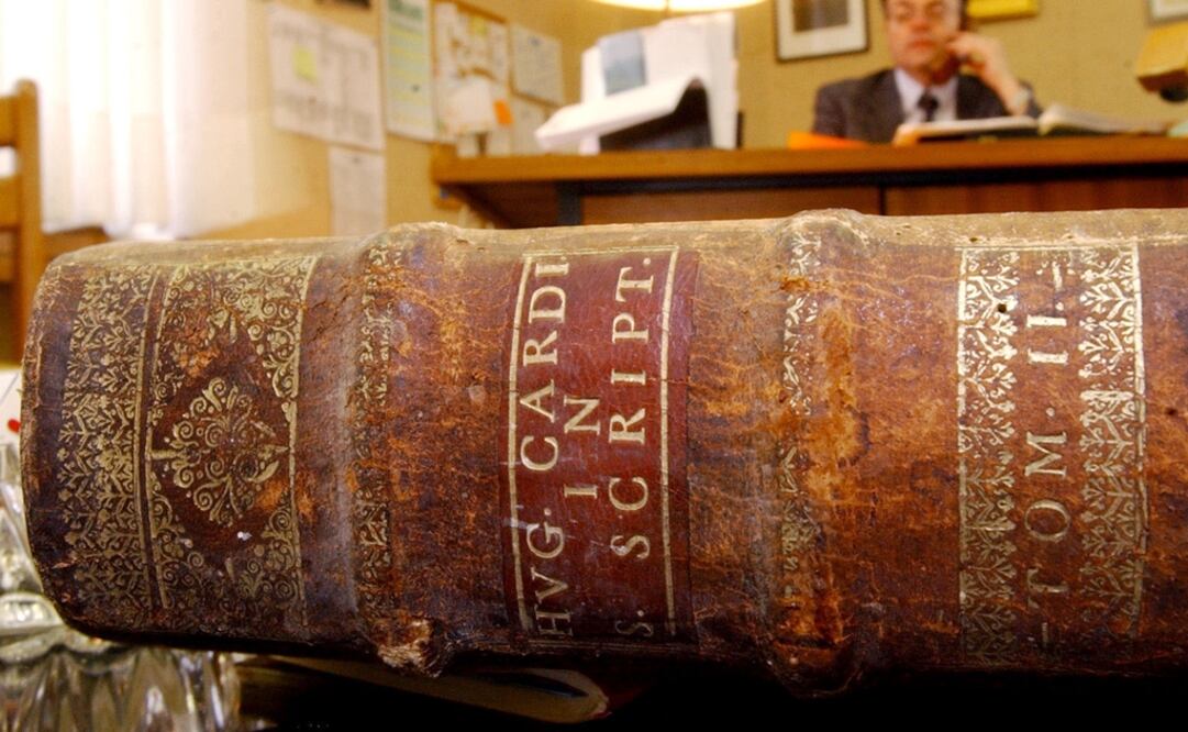 Imagen genérica de un libro antiguo. Foto: Archivo