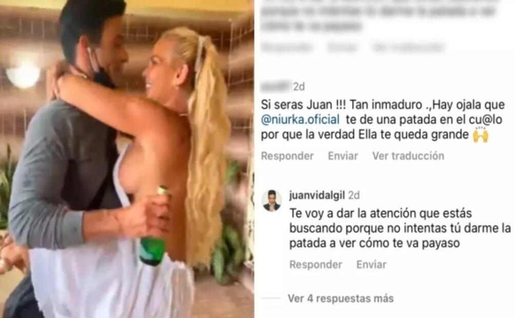 Juan Vidal arremete contra fans de Niurka que lo critican por su ruptura con la cubana